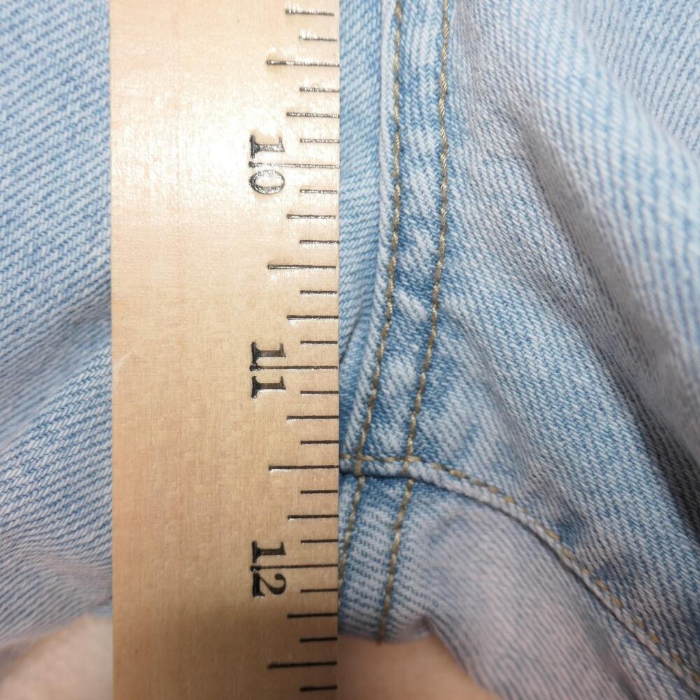 No Boundaries Jeans Womens 20 XXL Light Wash Wide Leg Baggy High Rise Stretch - Picture 9 of 14
